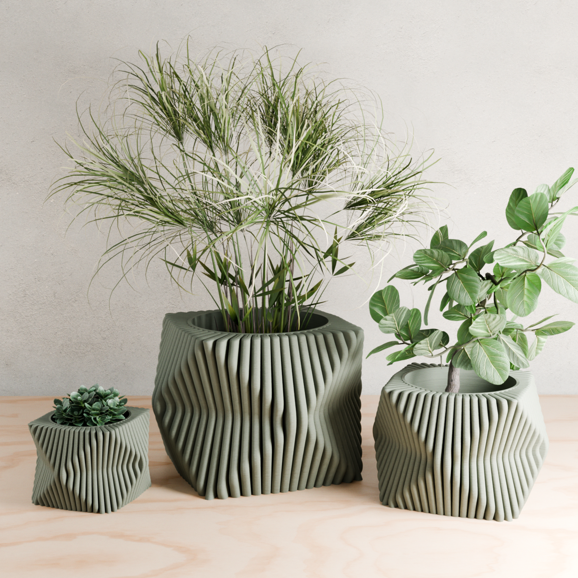 TIDE Sculptural Planter