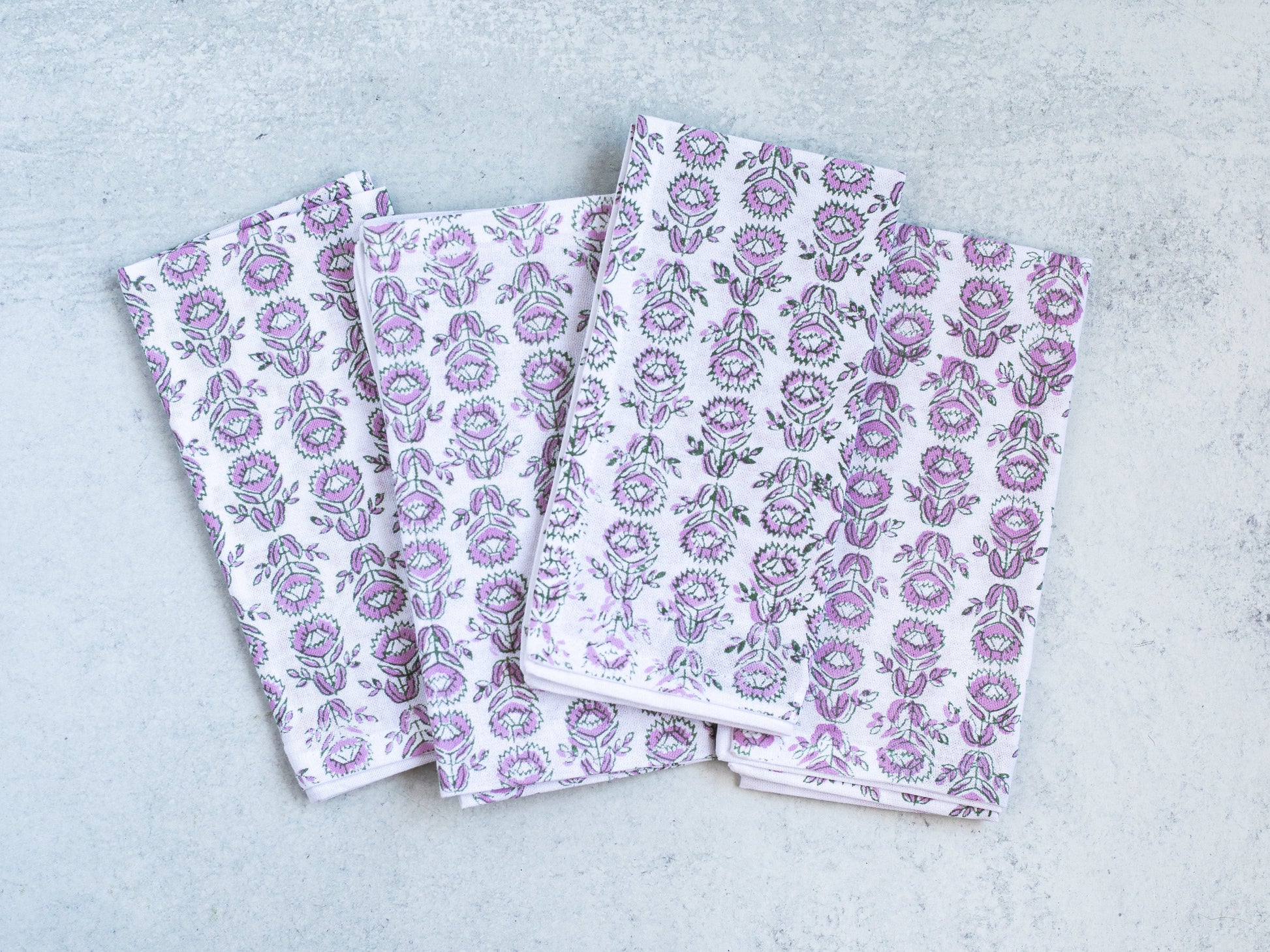 Protea Dinner Napkins Set | Sage & Lilac The Mended Company
