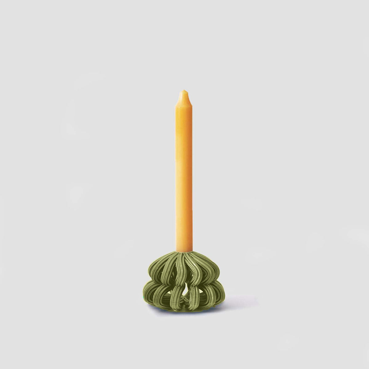 Frosting Loop Candle Holder