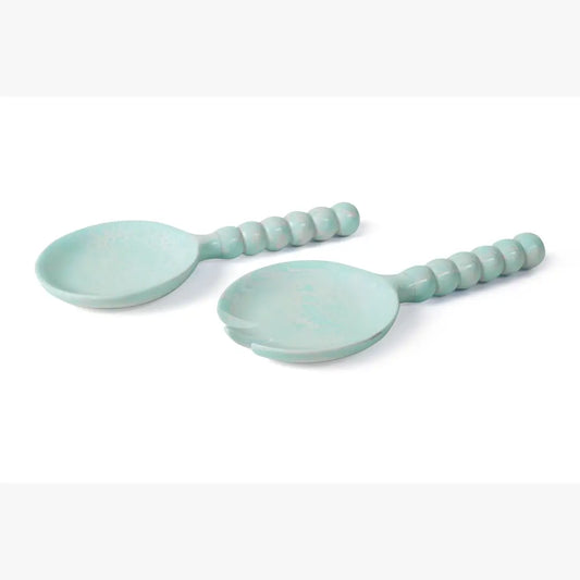 Blue Resin Salad Servers | Set of 2 salad server Casa Amarosa
