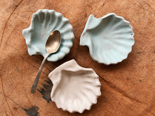 Ariel Shell Side Dish Beau Rush Ceramics
