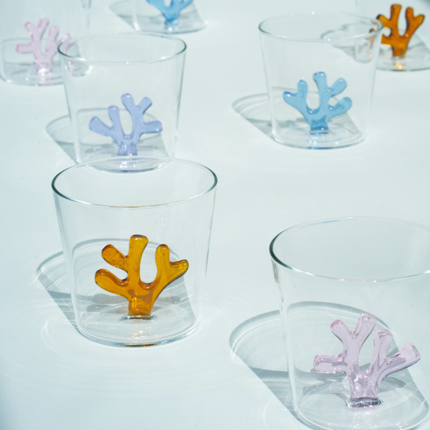 Water Tumblers | Hand-Blown Glass Set