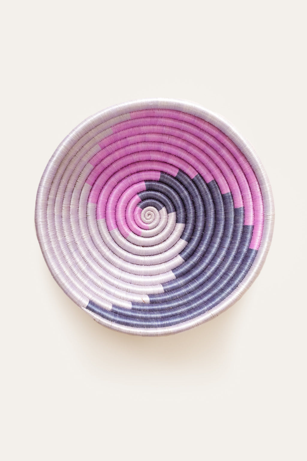 The Swirl Plateaus Handwoven Basket
