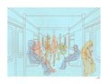 Subway Print by Stephanie Browne