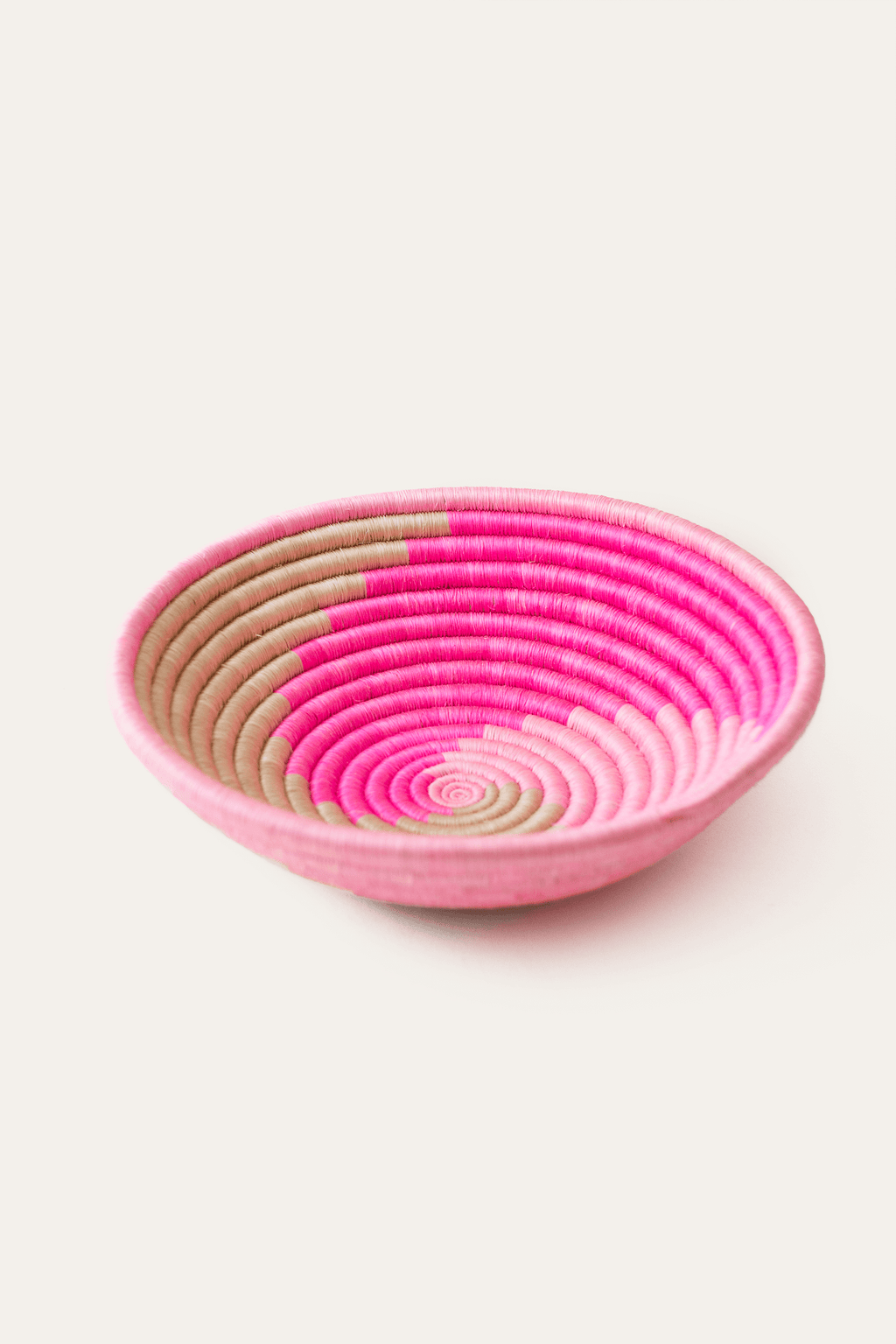 The Swirl Plateaus Handwoven Basket