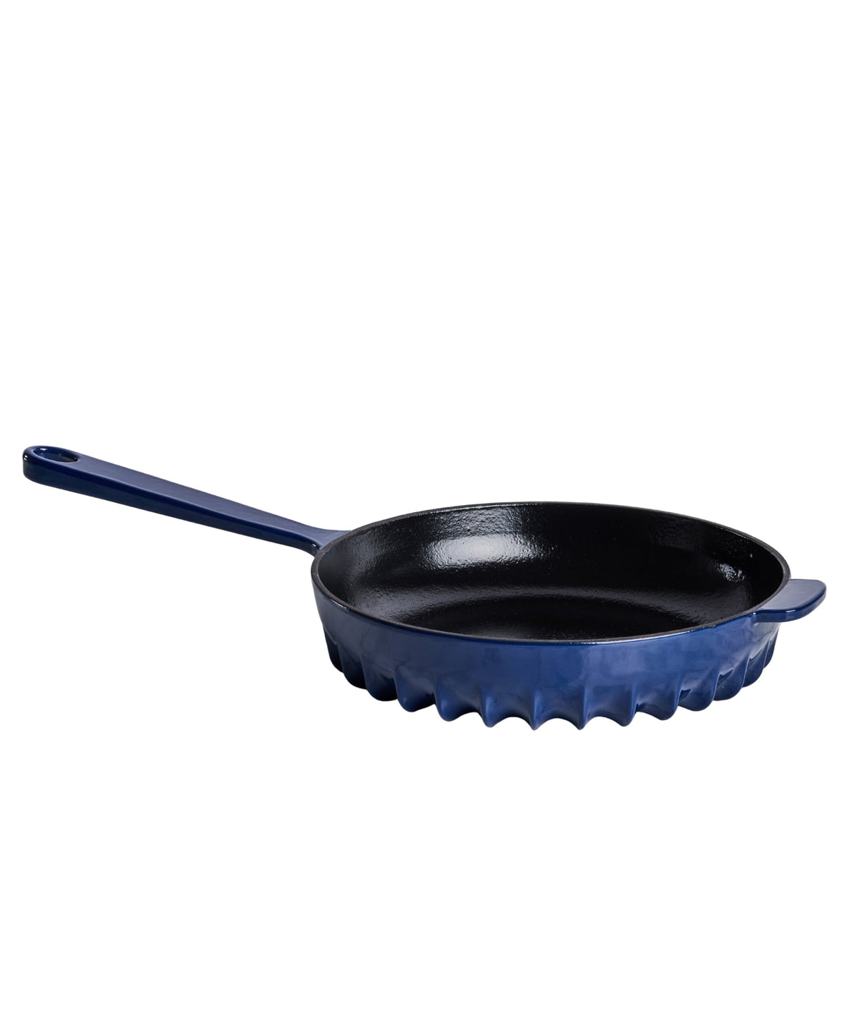 FIREUP Rapid Heat Enameled Cast Iron Frying Pan | Oxford Blue 10" | MARILU