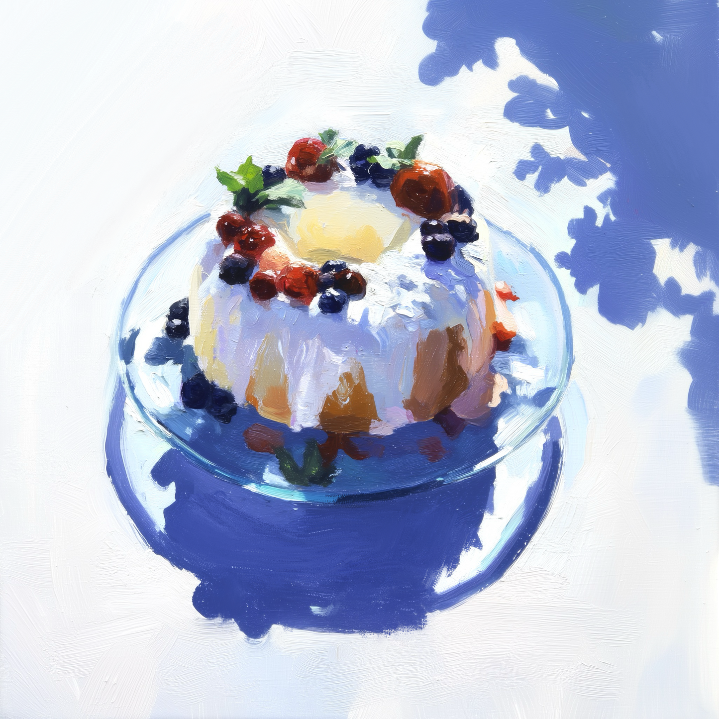 Bundt Cake Study Art Print Artwork Mai Autumn