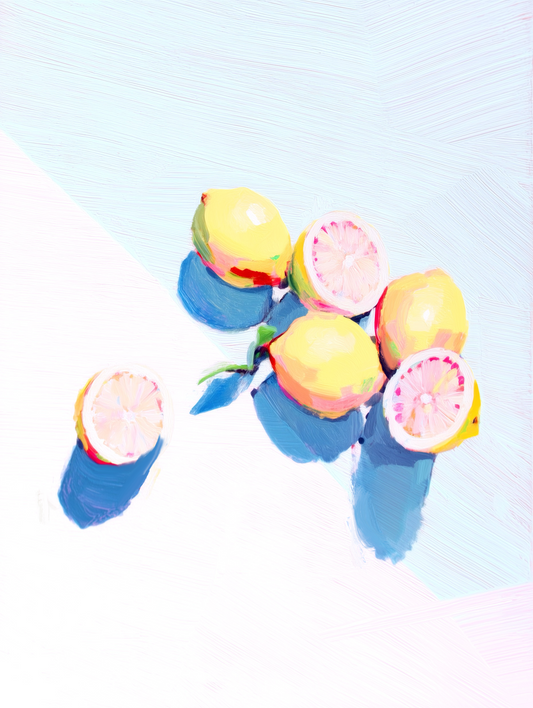 Lemon Study Art Print Art Prints Mai Autumn