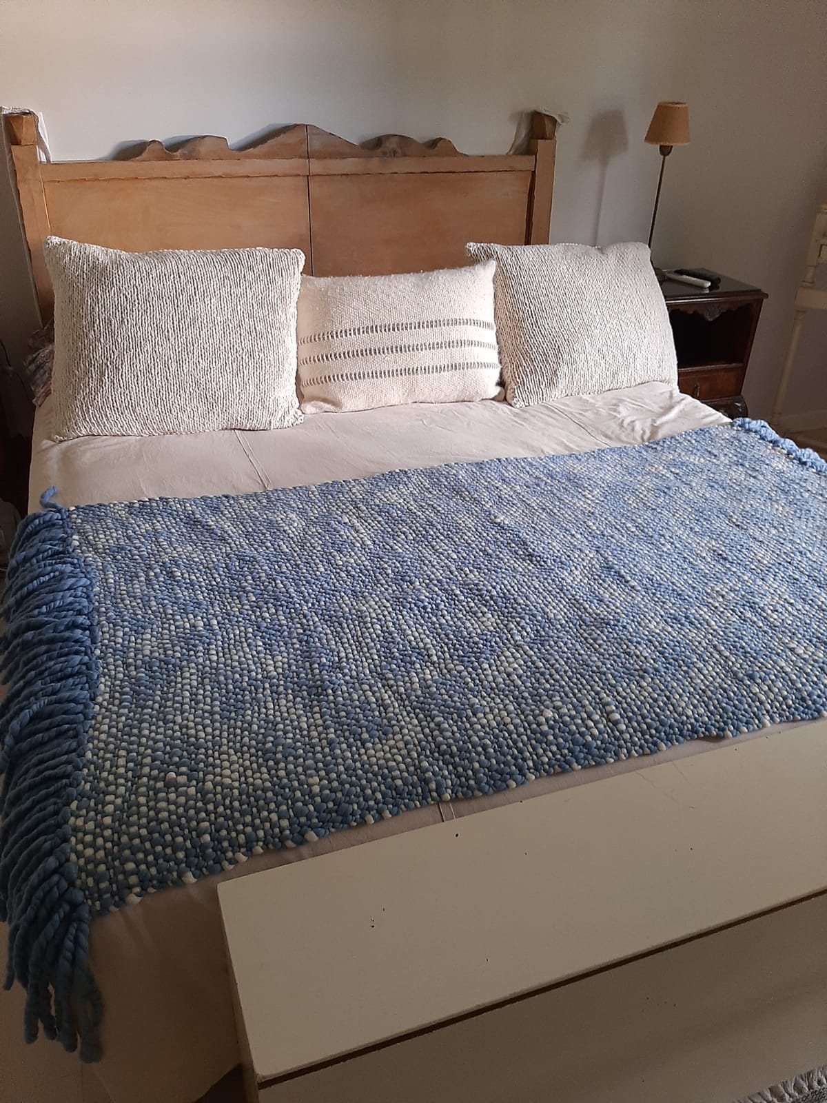 Alma Merino Wool Throw Blanket