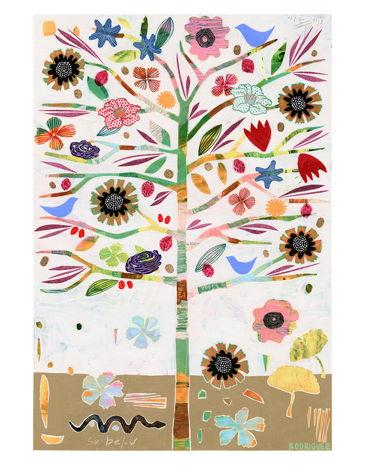 AS ABOVE SO BELOW PRINT print Marianne Angeli Rodriguez Gallery