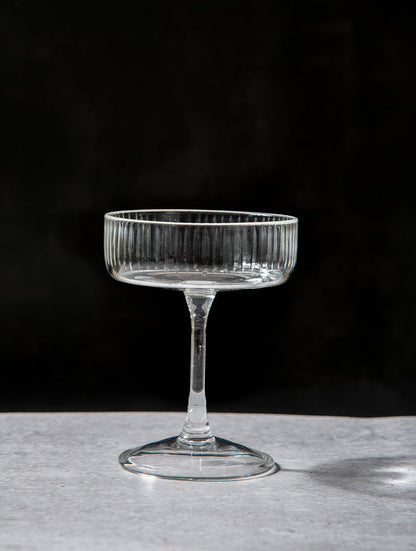 Audrey Coupe Glass | Set of 4 Drinking glass Casa Amarosa