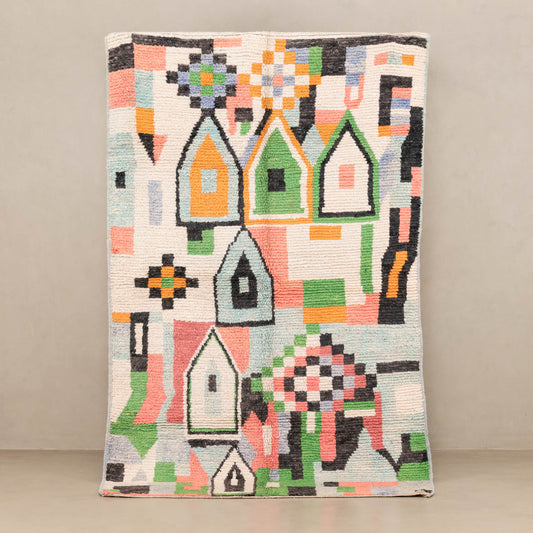 Rabeea | Vintage Boujad Rug boujad rug Benisouk