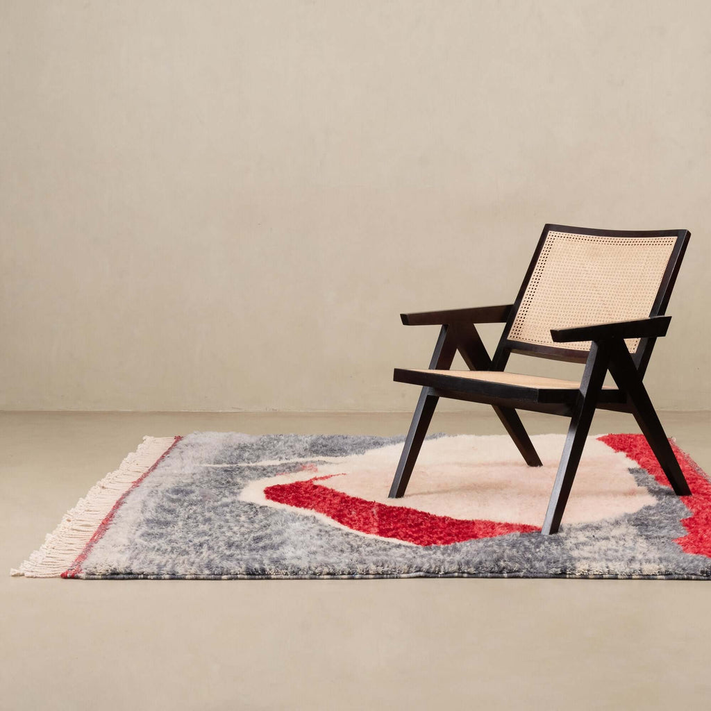 Oumniya | Shag Moroccan Rug beni ourain rug Benisouk
