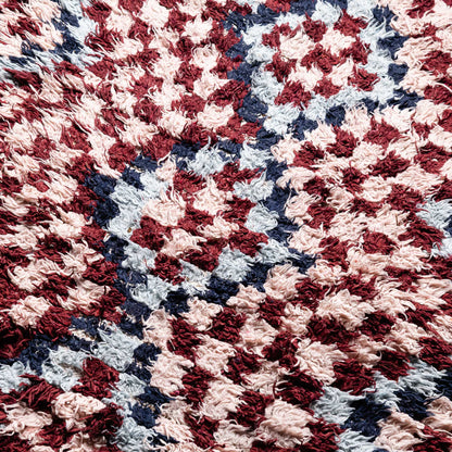 Nafisah - vintage boucherouite rug boucherouite rug Benisouk