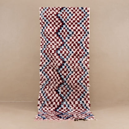 Nafisah - vintage boucherouite rug boucherouite rug Benisouk