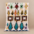 OuedLaou | Vintage Boucherouite Rug boucherouite rug Benisouk