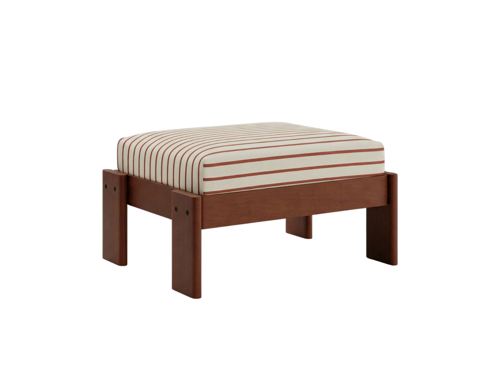 The Bacana Ottoman in Hemp