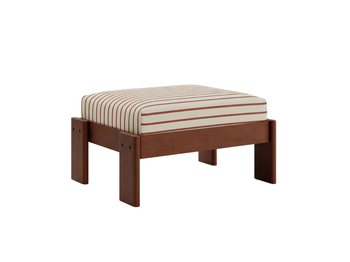 The Bacana Ottoman in Hemp