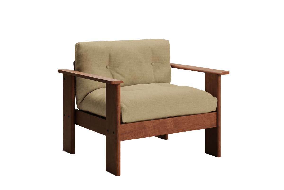 The Bacana Armchair in Hemp