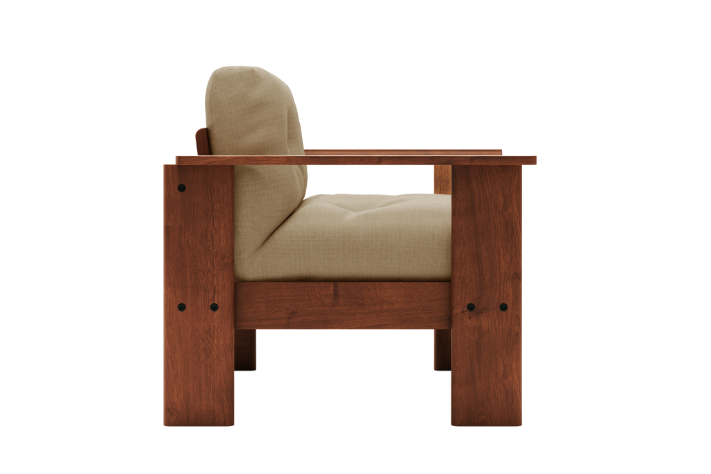 The Bacana Armchair in Hemp