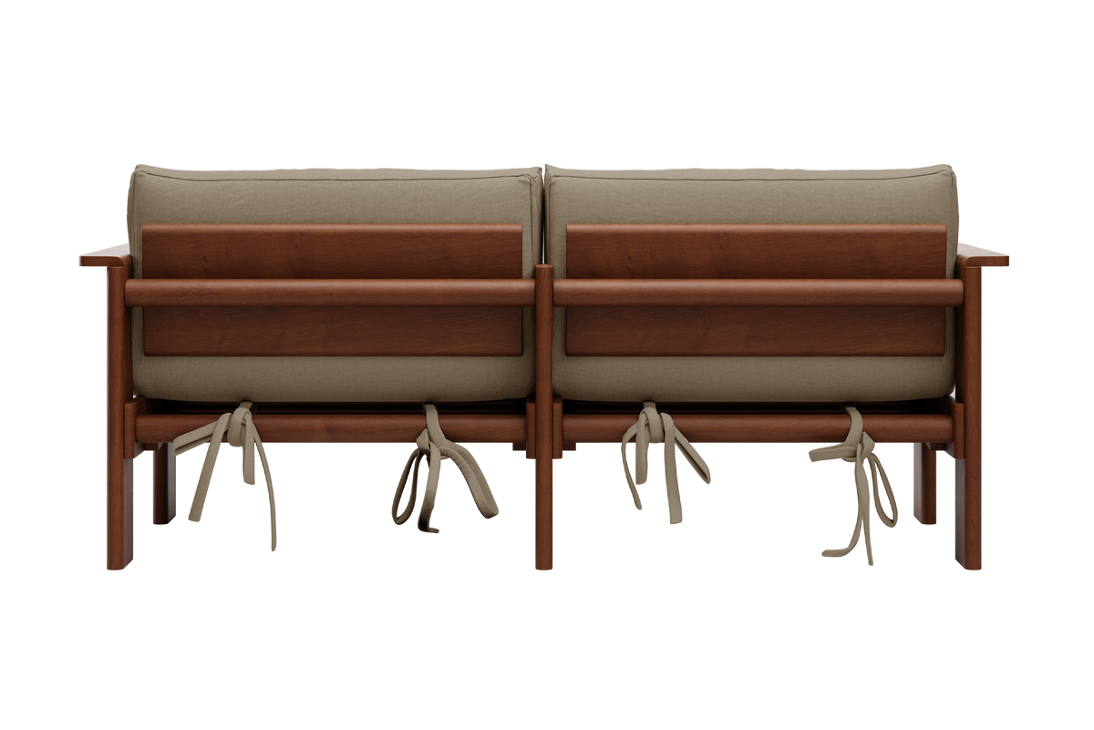 The Bacana Loveseat in Upcycled Poly