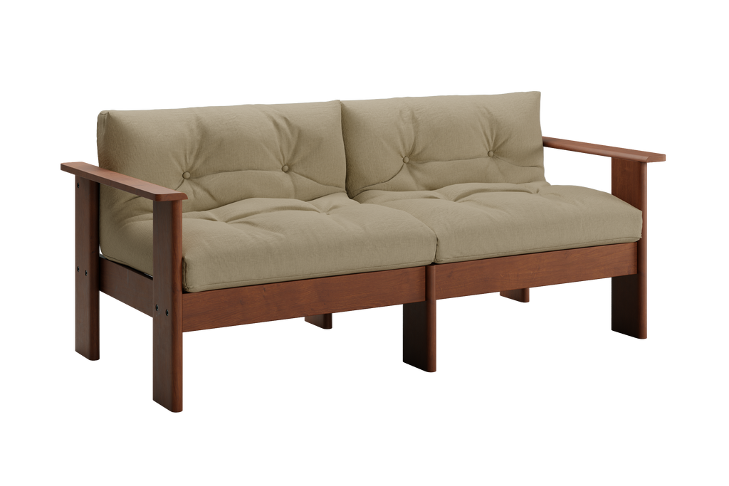 The Bacana Loveseat in Upcycled Poly