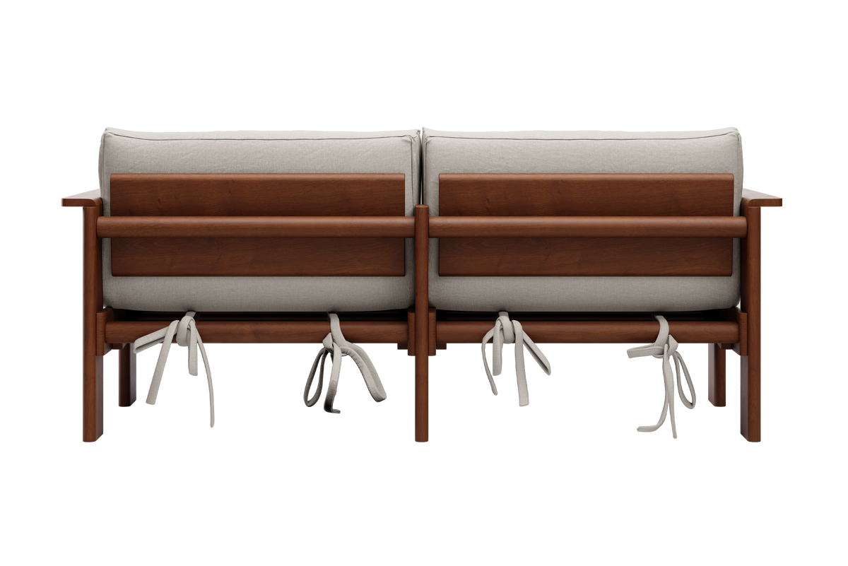 The Bacana Loveseat in Upcycled Poly