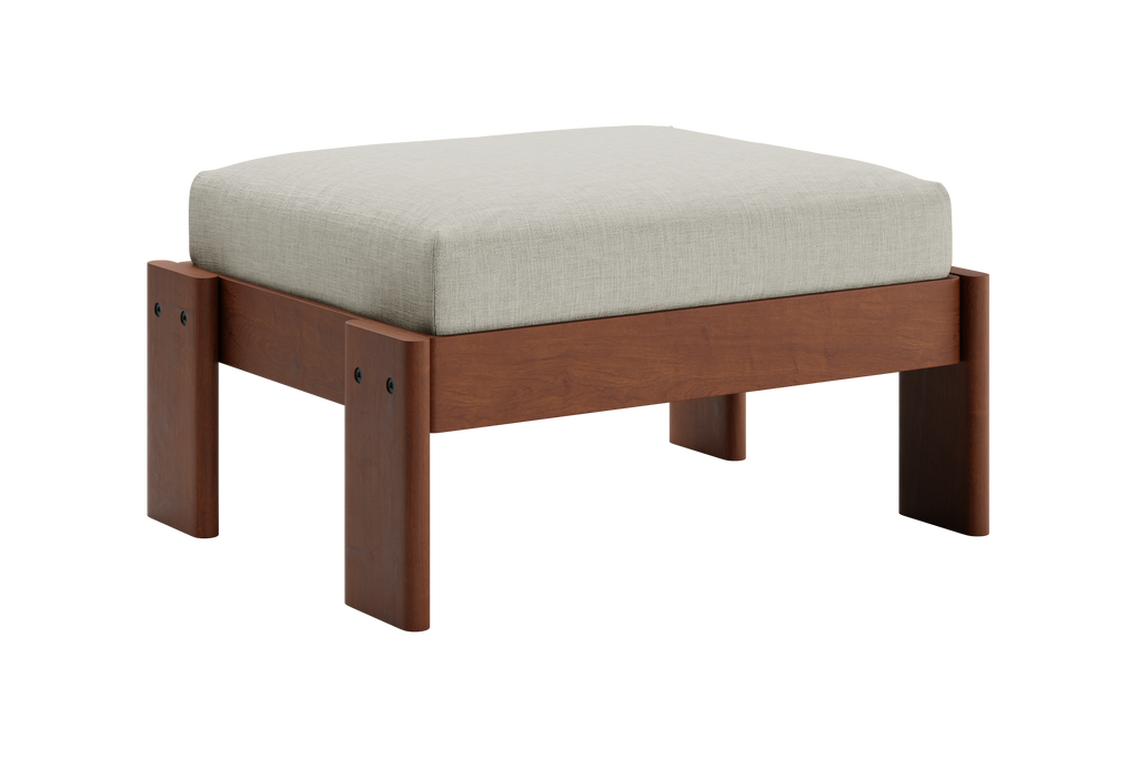The Bacana Ottoman in Hemp