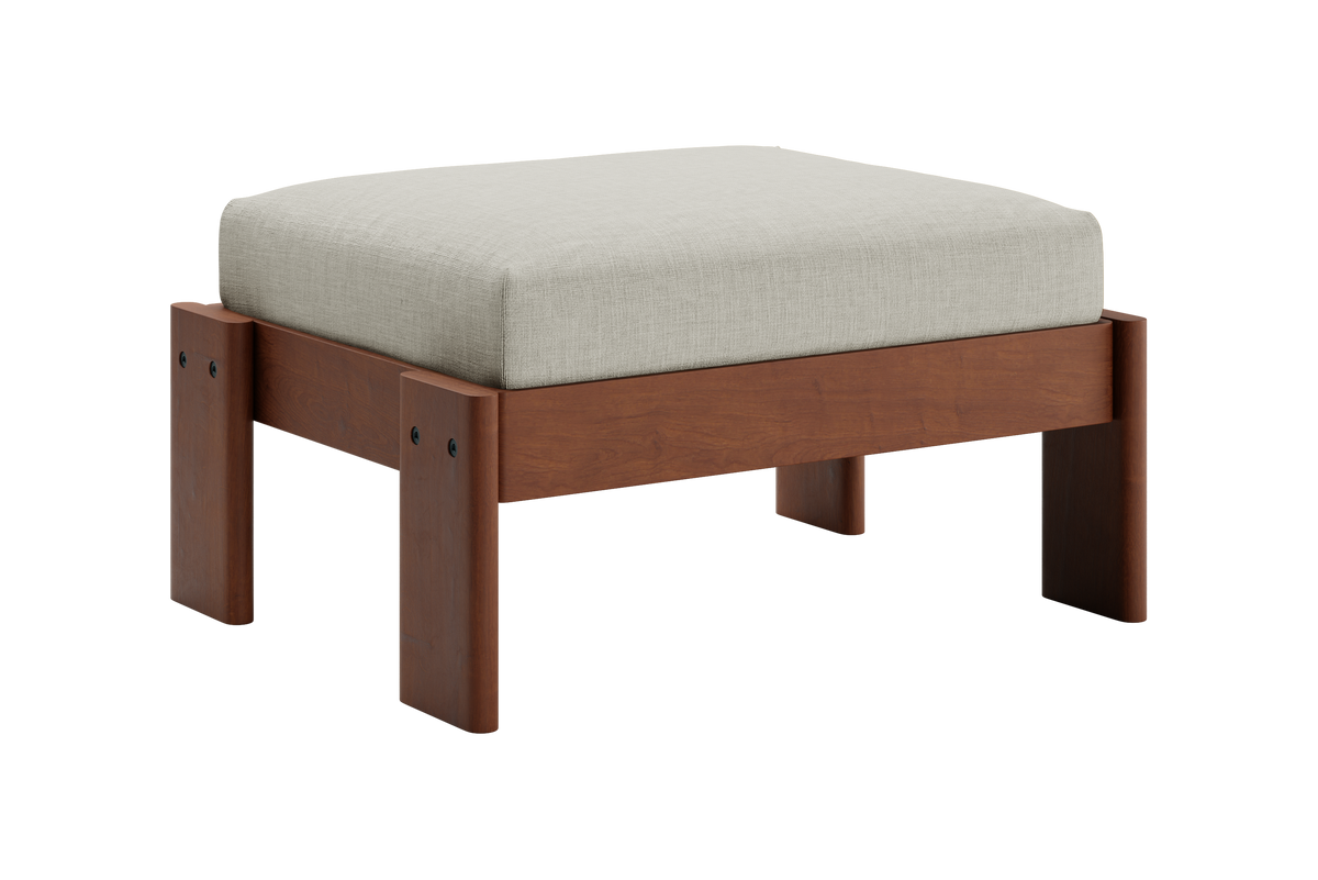 The Bacana Ottoman in Hemp