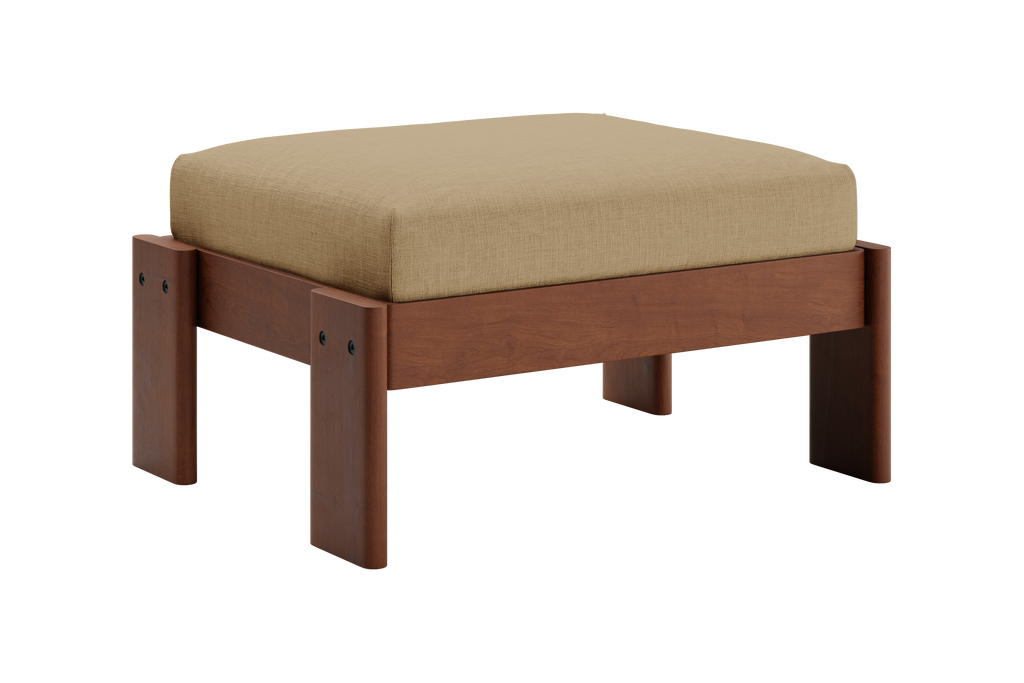 The Bacana Ottoman in Hemp