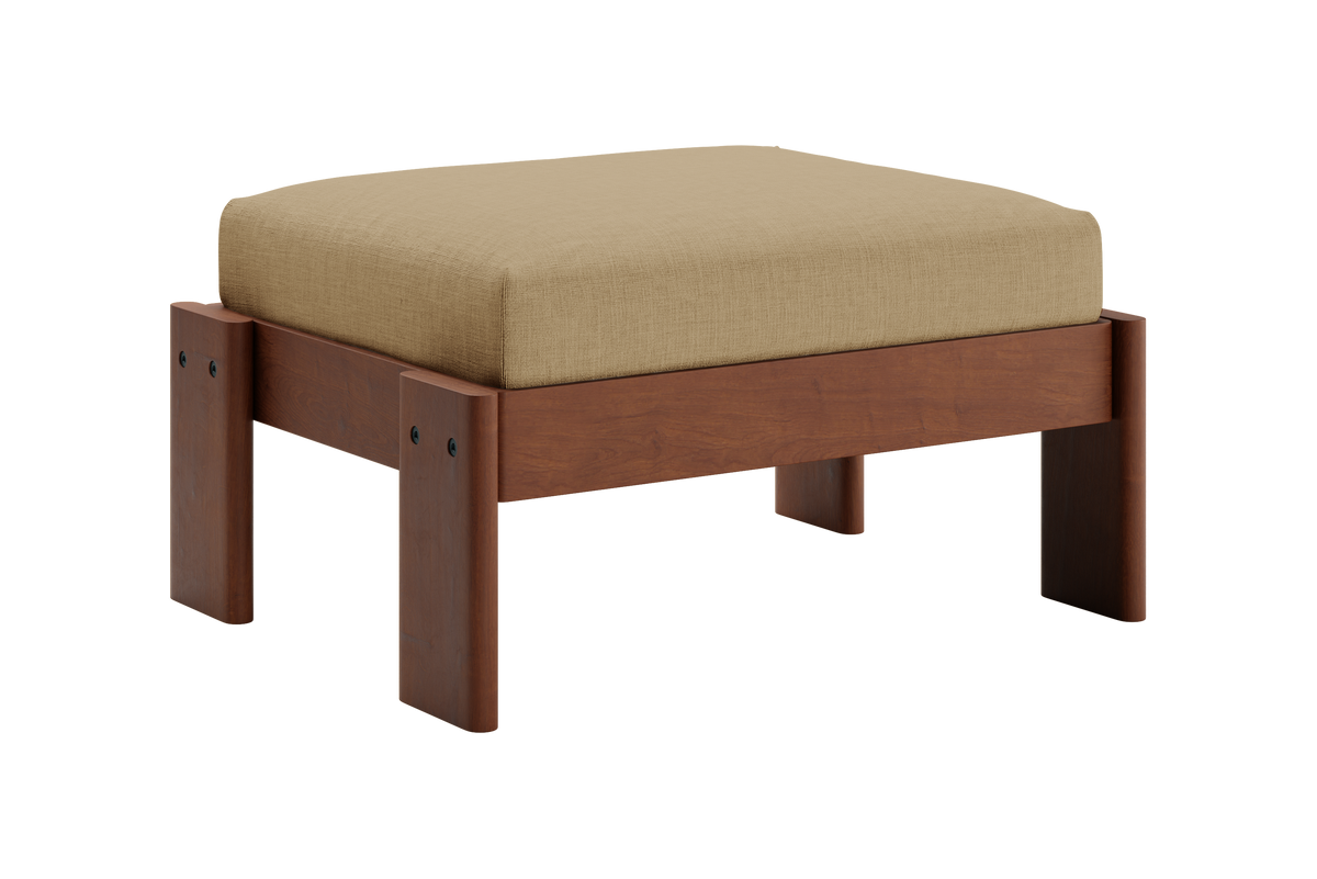 The Bacana Ottoman in Hemp