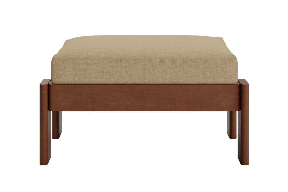 The Bacana Ottoman in Hemp