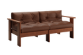 The Bacana Loveseat in Cactus Leather