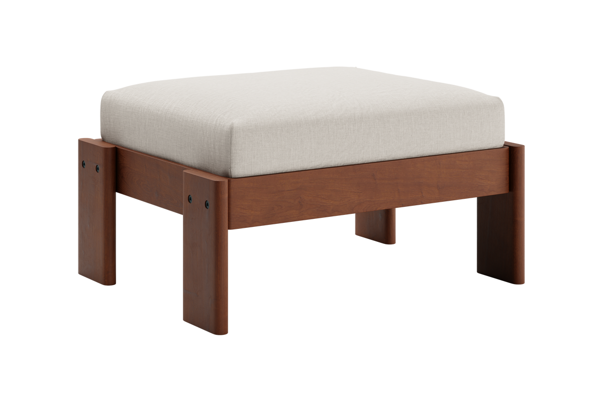 The Bacana Ottoman in Upcycled Poly