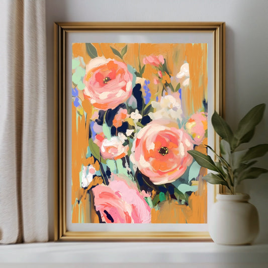 Beneath Apricot Skies Art Print Art Prints Mai Autumn