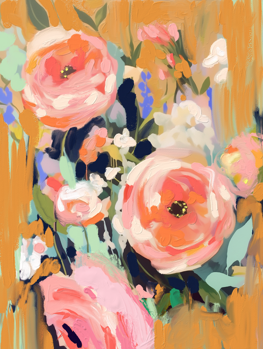 Beneath Apricot Skies Art Print Art Prints Mai Autumn