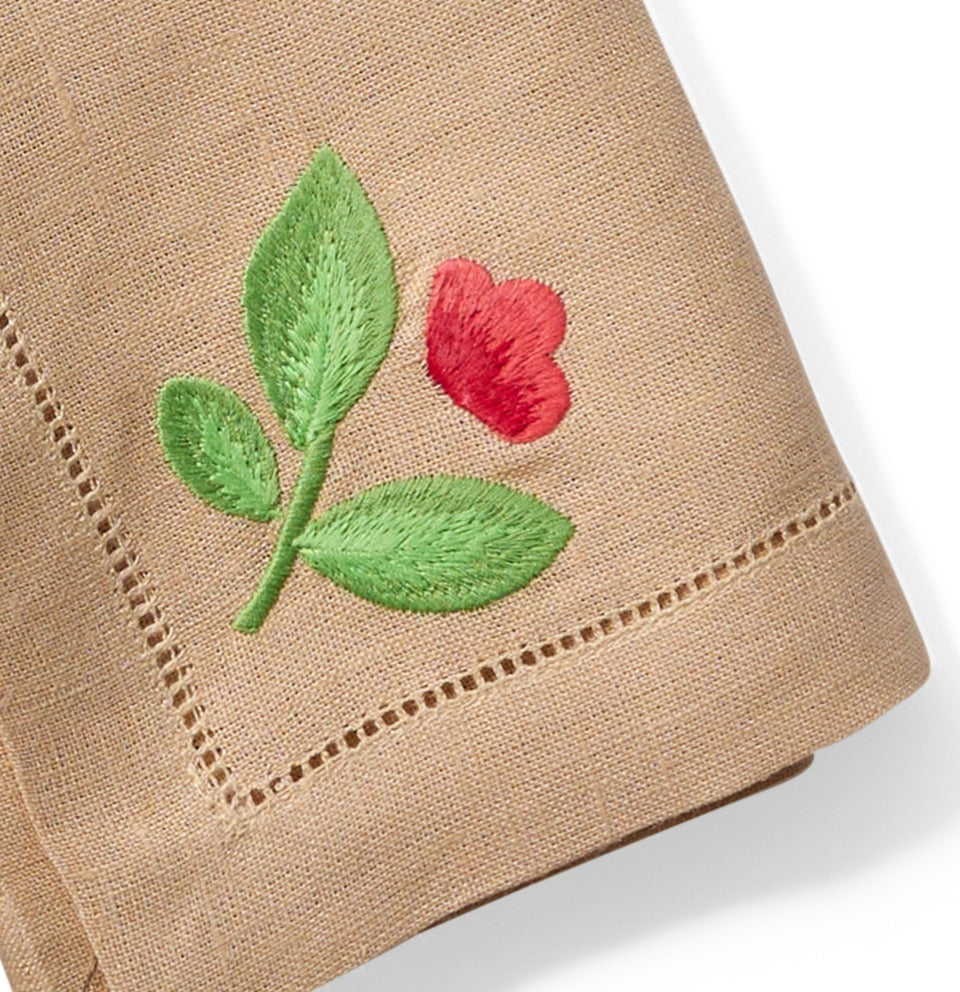 Blossom Sand Napkin (Set of 4)