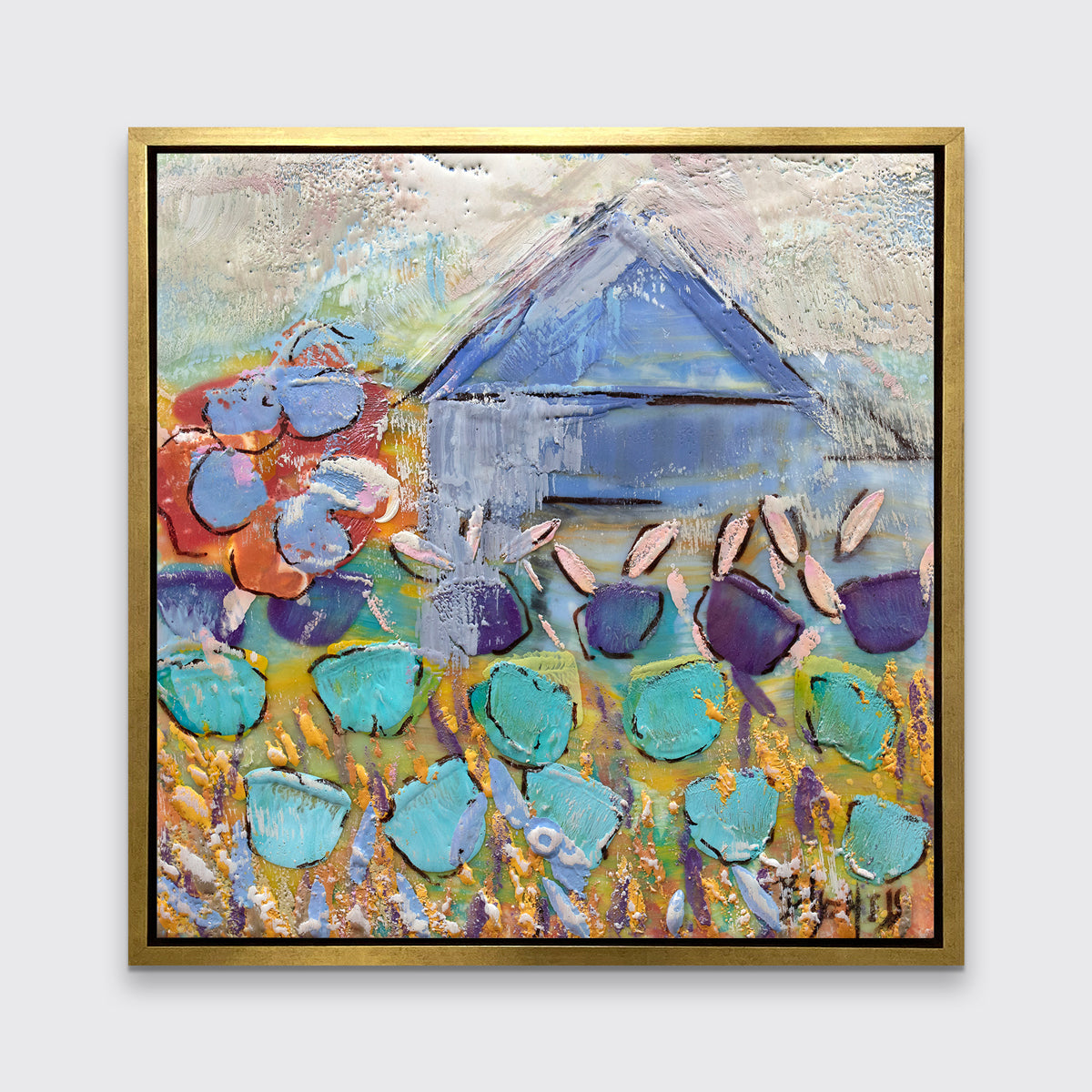Blueberry Farm | Open Edition Canvas Print Print Sorelle Gallery Fine Art