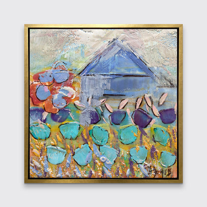Blueberry Farm | Open Edition Canvas Print Print Sorelle Gallery Fine Art