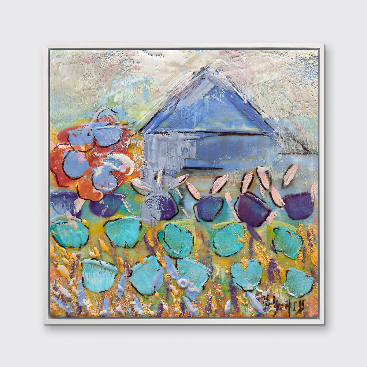 Blueberry Farm | Open Edition Canvas Print Print Sorelle Gallery Fine Art