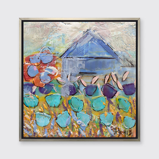Blueberry Farm | Open Edition Canvas Print Print Sorelle Gallery Fine Art
