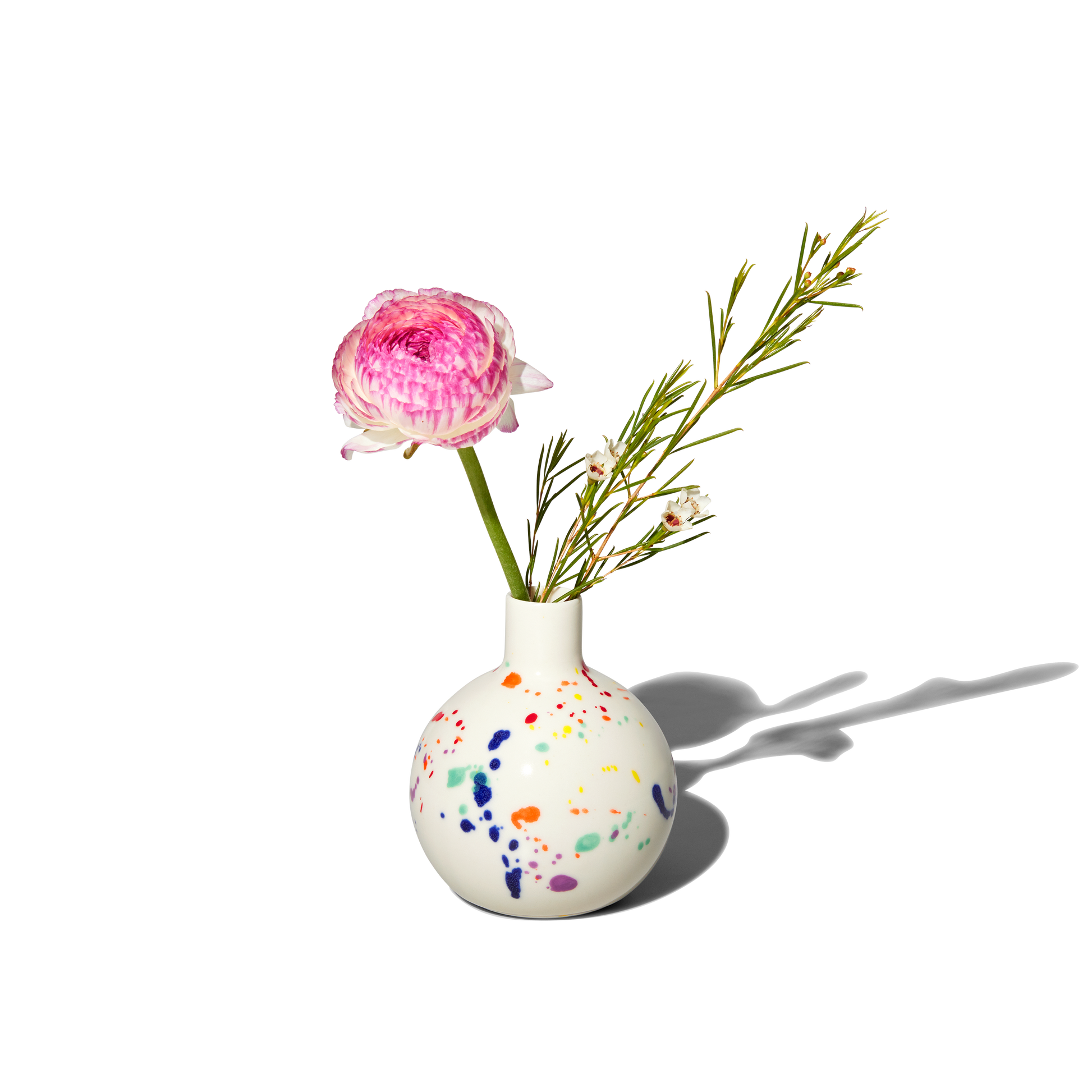 Bud Vase in Confetti Vases Felt+Fat