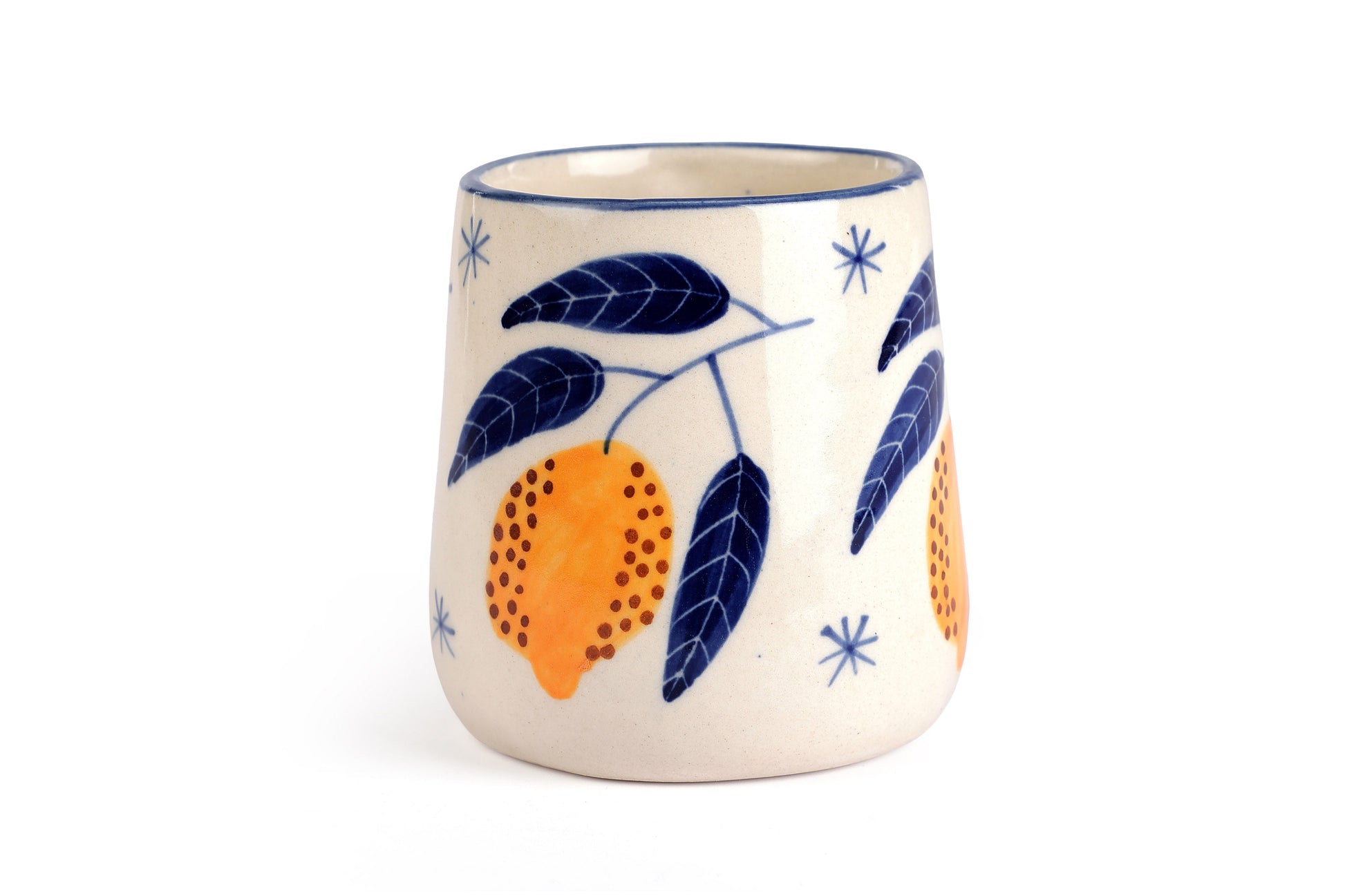 Lemon Coffee Mug Set of 2 | Yellow Plate Casa Amarosa