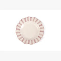 Ceramic stripe Salad Plate | Purple Cake stand Casa Amarosa