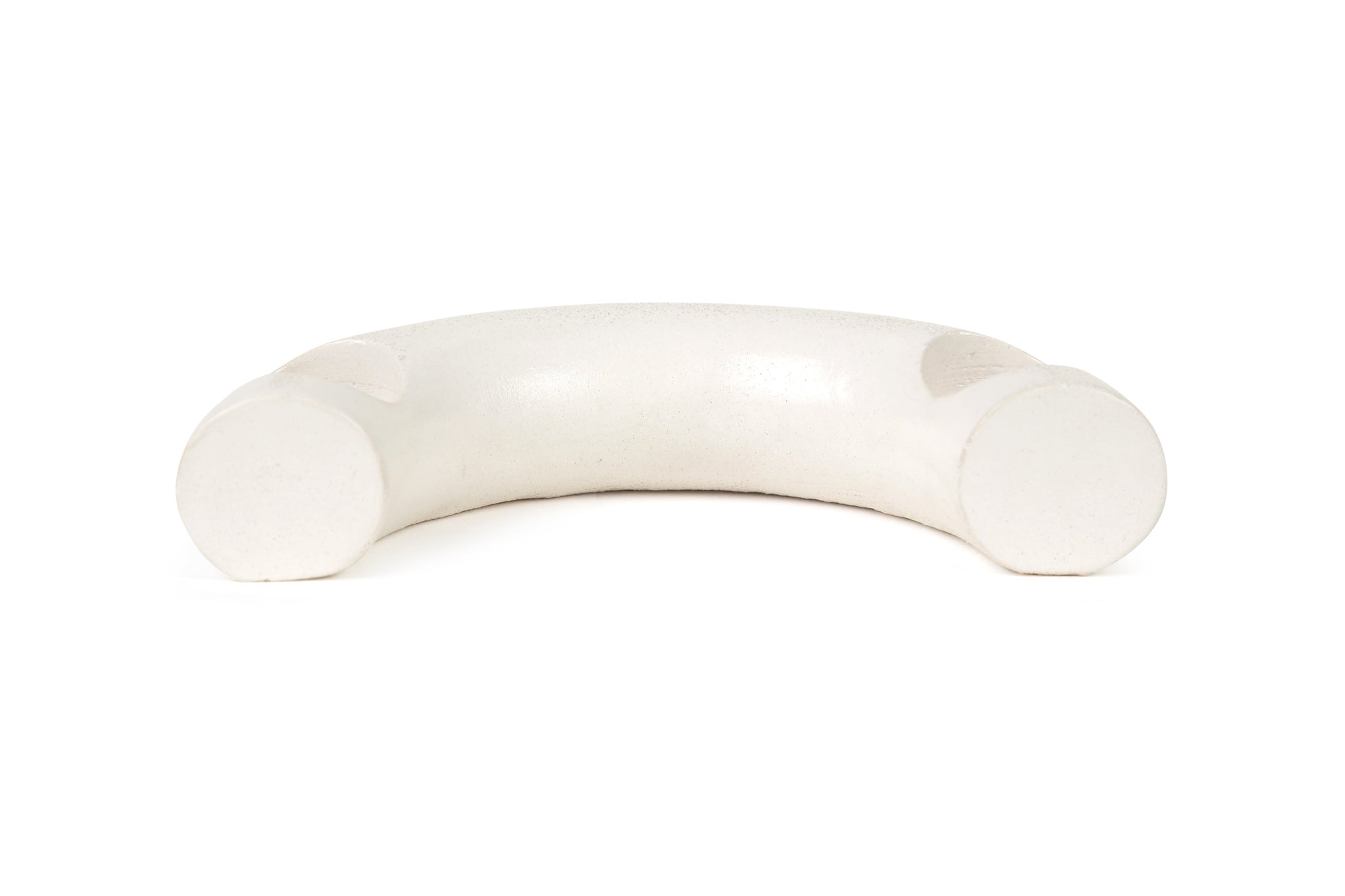 Nordic Style "C" Shaped Concrete Candle Holder | Ivory Candle Holders Casa Amarosa