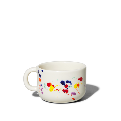 Cappuccino Cup in Confetti Coffee & Tea Cups Felt+Fat Confetti Single