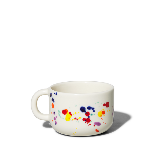 Cappuccino Cup in Confetti Coffee & Tea Cups Felt+Fat Confetti Single