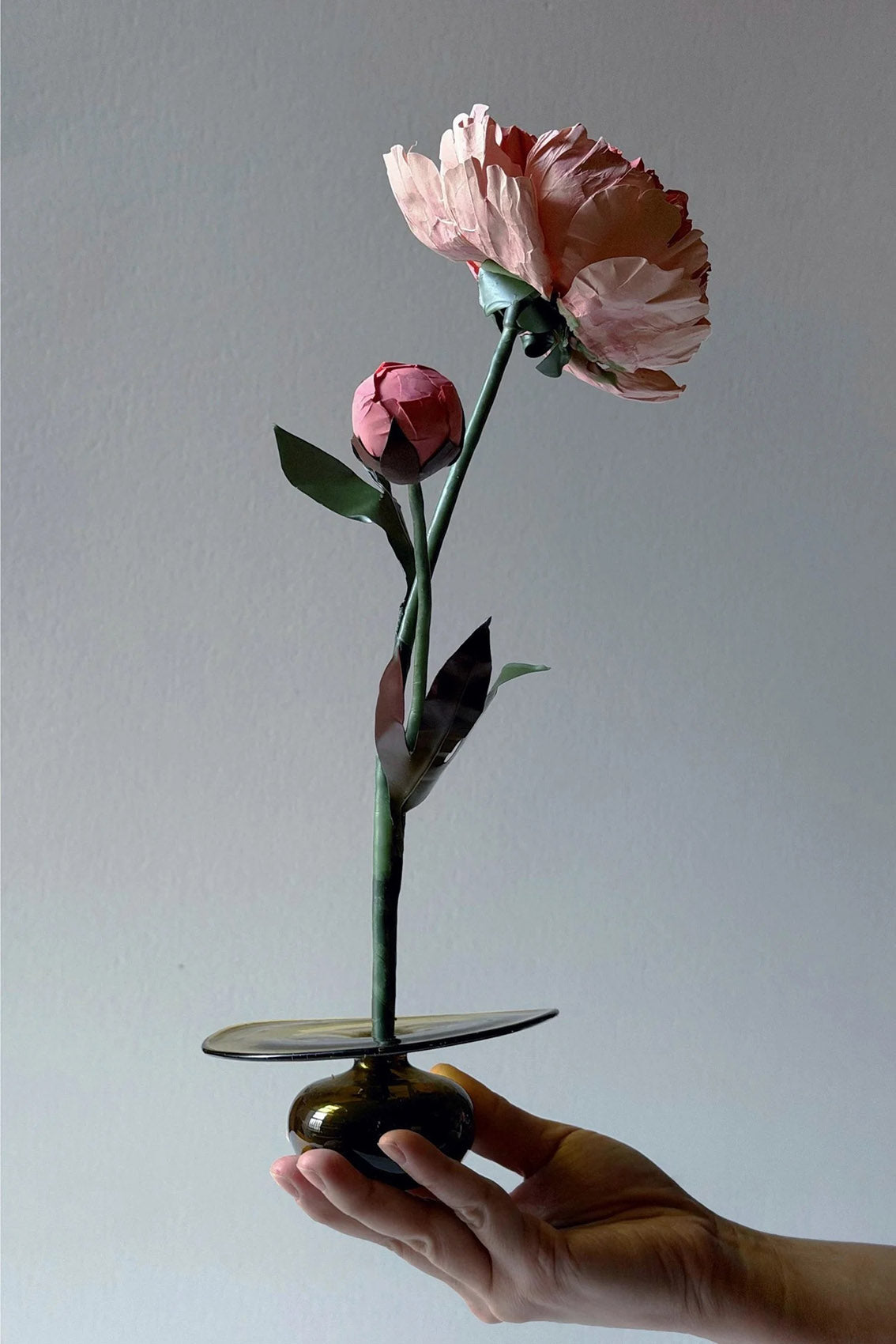 Chinese Peony Beeswax Paper Flower