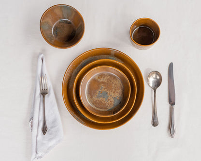 5 Piece Skali Coupe Dinner Setting Set Haand