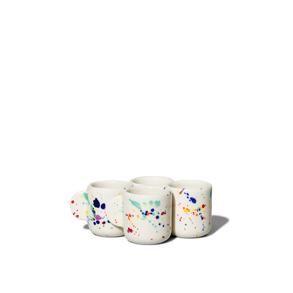 Espresso Cup in Confetti Coffee & Tea Cups Felt+Fat Confetti 4-Pack